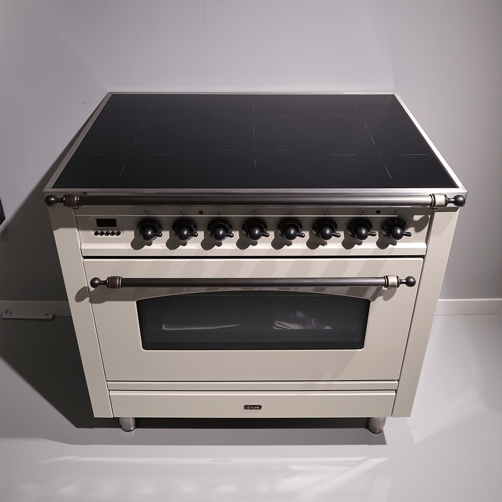 Showroom Deal 8211 Ilve Nostalgie Inductiefornuis 90cm 8211 1 Oven