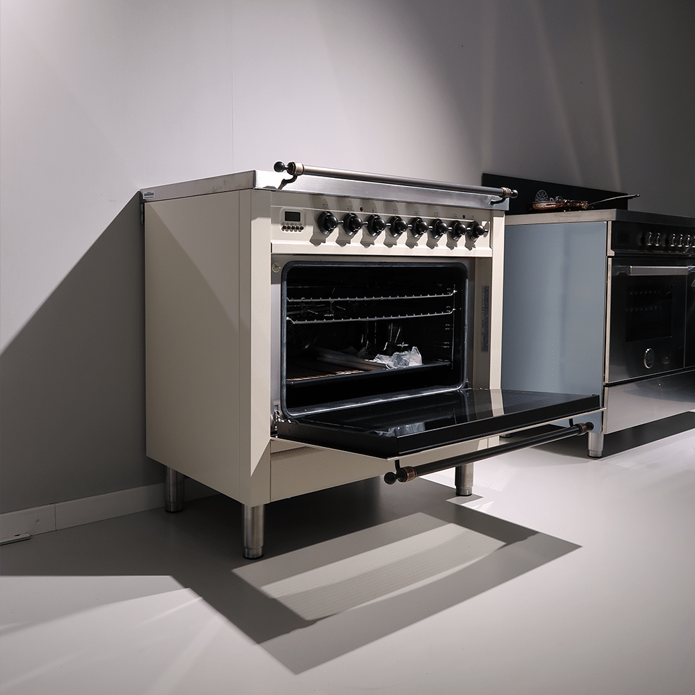 Showroom Deal 8211 Ilve Nostalgie Inductiefornuis 90cm 8211 1 Oven