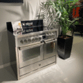 Showroom deal - Steel Genesi 100cm inductiefornuis