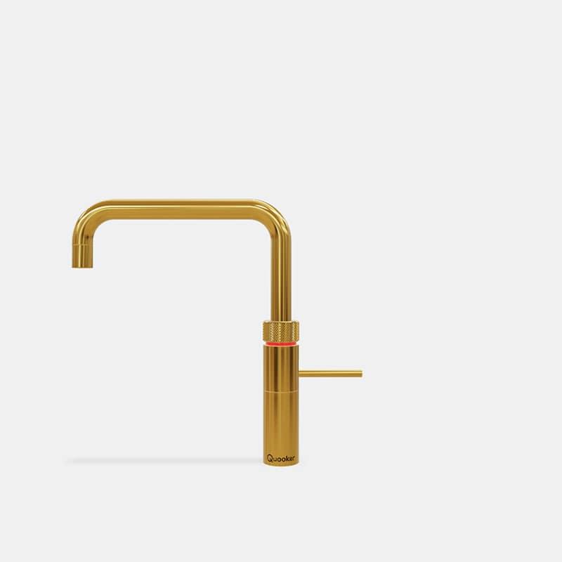 Poster Fusion Square Goud