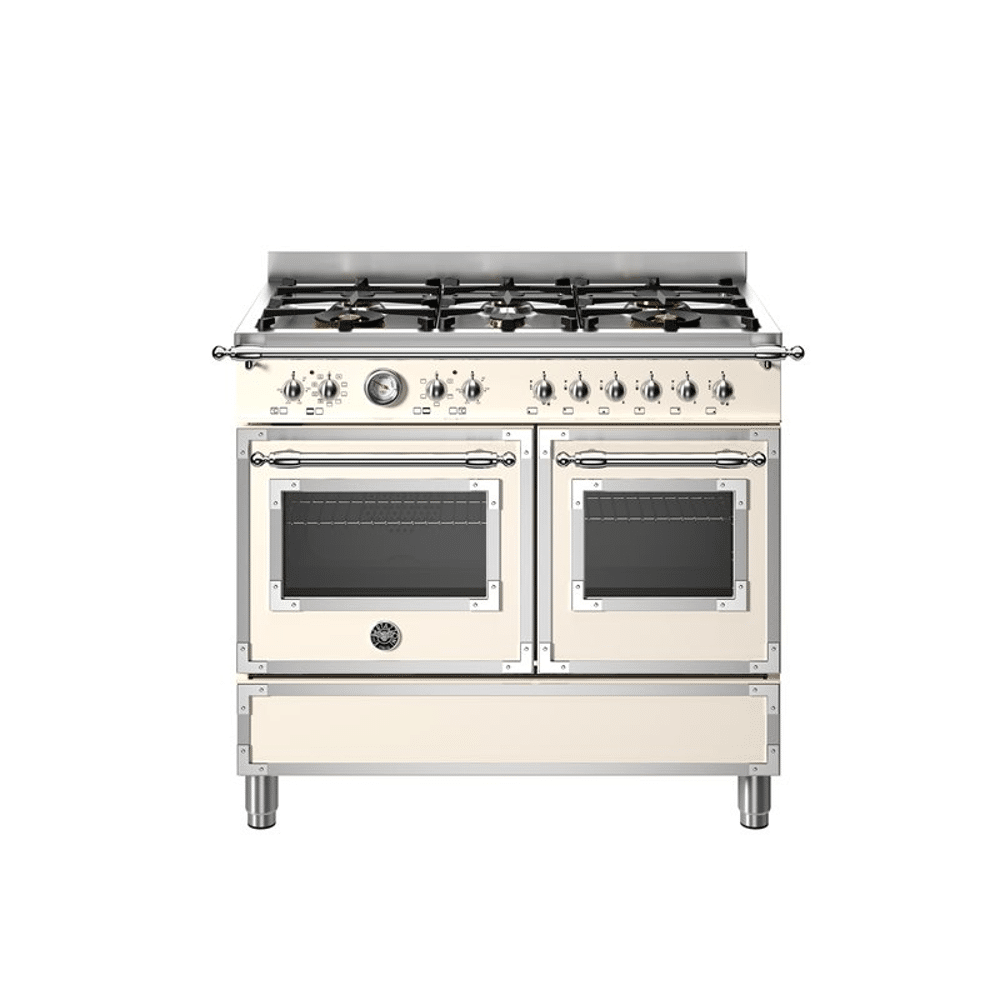 Bertazzoni Heritage 100cm Gasfornuis 2 Ovens Bertazzoni Heritage 100cm Gasfornuis 2 Ovens