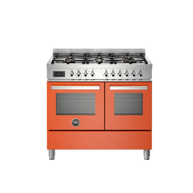 Bertazzoni Professional 100cm Gasfornuis 2 Ovens