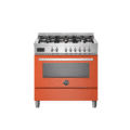 Bertazzoni Professional 90cm gasfornuis 1 oven