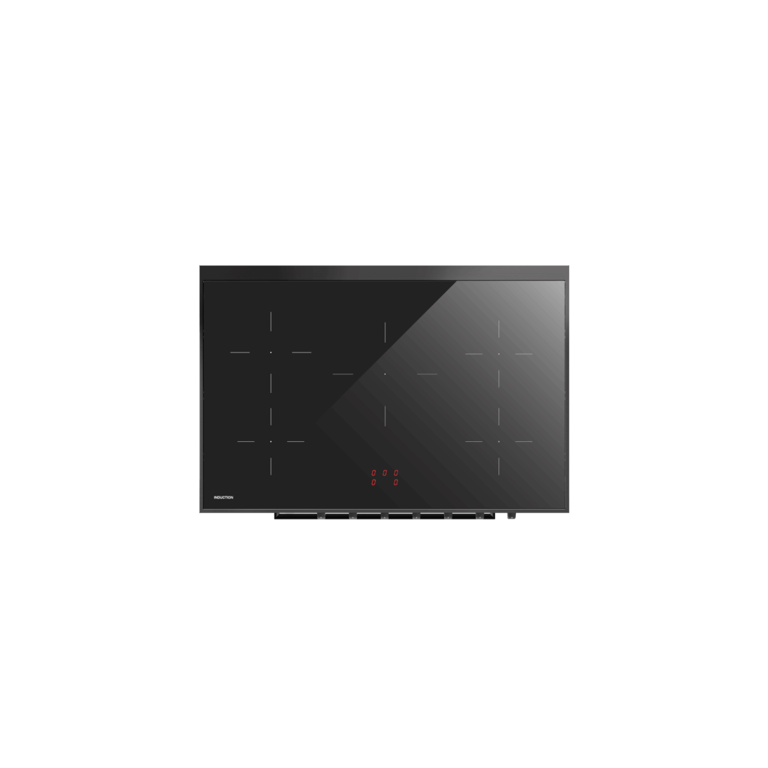 Ilve All Black Inductiefornuis 90cm Dubbele Oven Met Lade