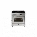 Steel Enfasi Pulse 90 cm inductiefornuis met 1 oven – EP9F‑5FIW SS