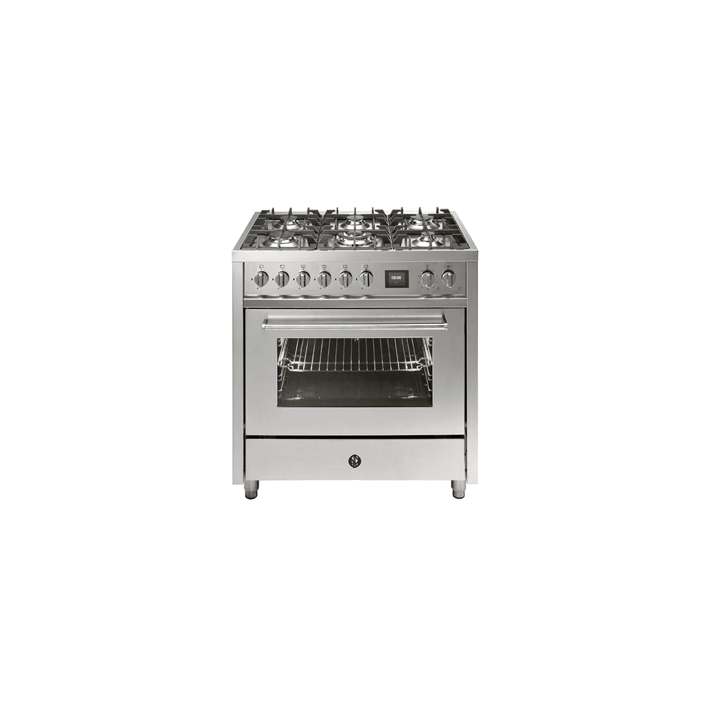 Steel Enfasi Pulse 90cm Rvs Gasfornuis Met 1 Oven Ep9f 6 Ss