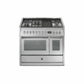 Steel Genesi Pulse 120cm RVS gasfornuis met 2 ovens - GP12FF-4TM SS