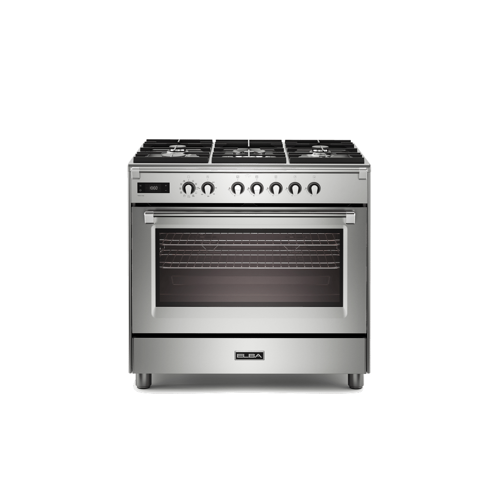 Elba Bassano 1950 90cm Gasfornuis Met 1 Oven 8211 Rvs 8211 Ebs 965 Mlxx