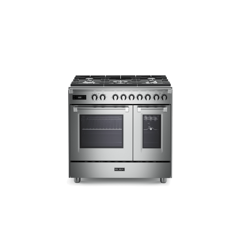 Elba Bassano 1950 90cm Gasfornuis Met 2 Ovens 8211 Rvs 8211 Ebs 965t Mxx Elba Bassano 1950 90cm Gasfornuis Met 2 Ovens 8211 Rvs 8211 Ebs 965t Mxx