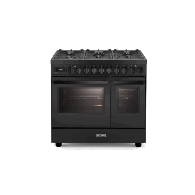 Elba Excellence 90cm Gasfornuis Met 2 Ovens 8211 Antraciet 8211 Ex 966t Maa Elba Excellence 90cm Gasfornuis Met 2 Ovens 8211 Antraciet 8211 Ex 966t Maa