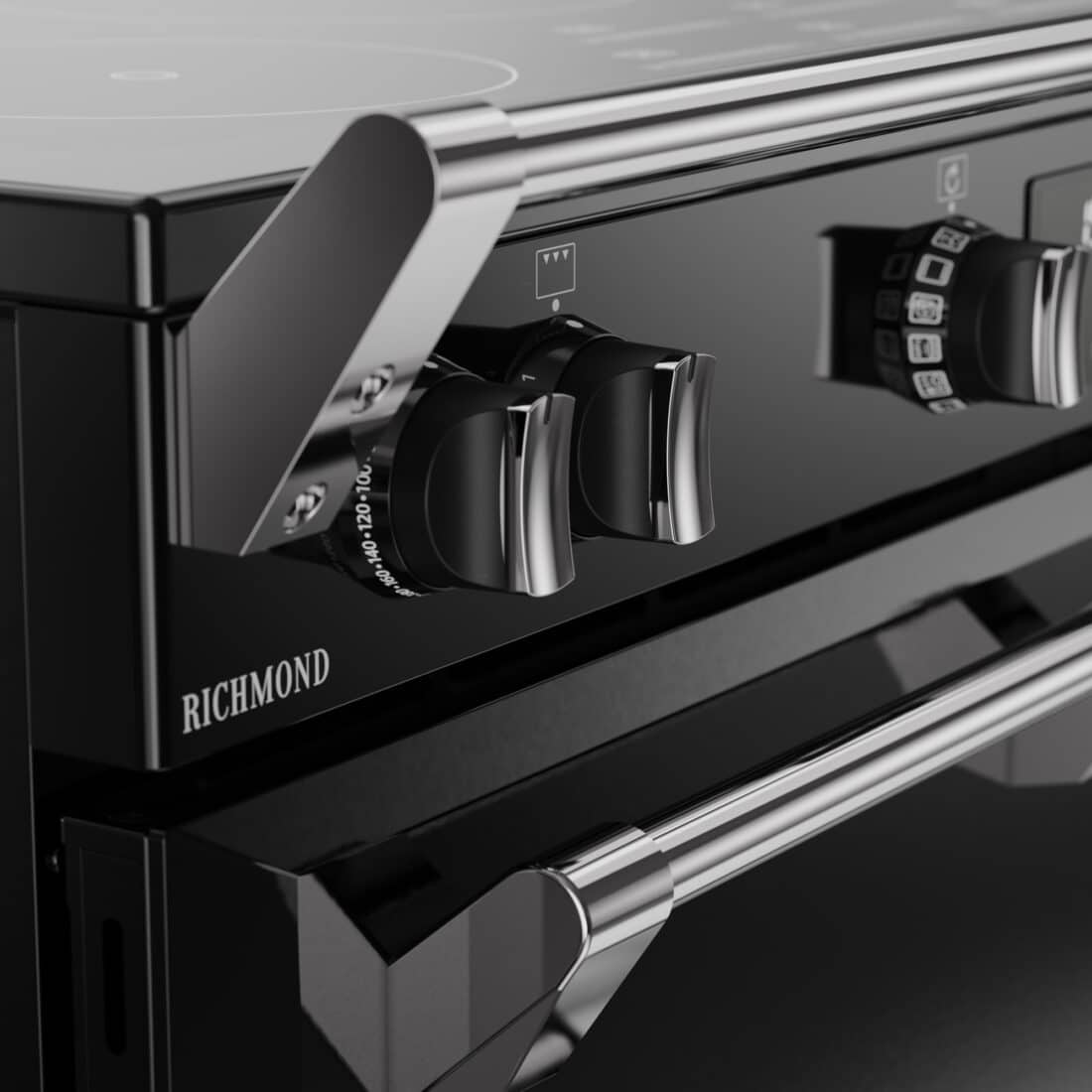 444411853 St Rca Rich 90ei Tch Blk Dial Detail 444411853 St Rca Rich 90ei Tch Blk Dial Detail