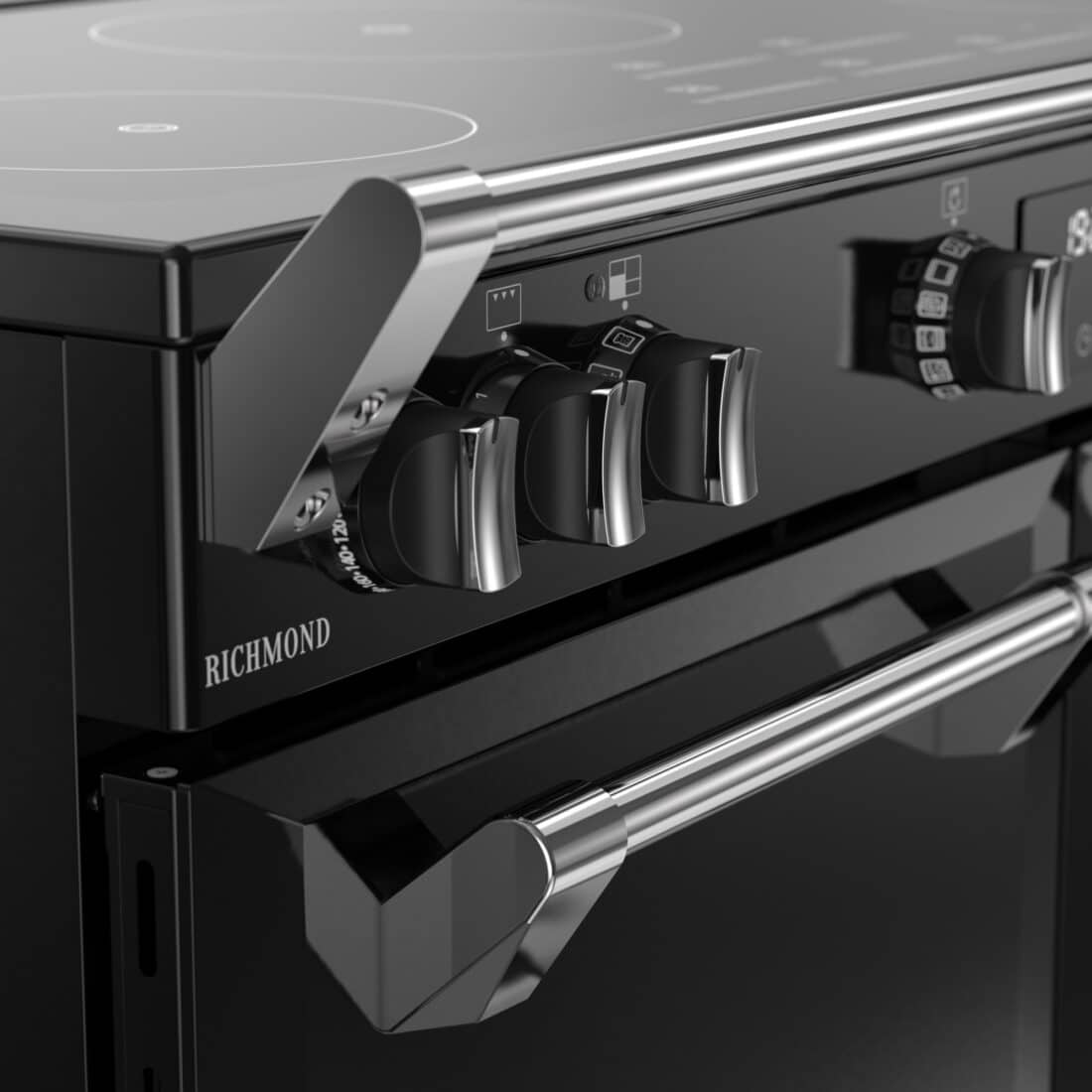 444411859 St Rca Rich 100ei Tch Blk Dial Detail 444411859 St Rca Rich 100ei Tch Blk Dial Detail