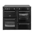 Stoves Richmond 110 Ei Deluxe 110 cm Zoneless inductiefornuis Zwart