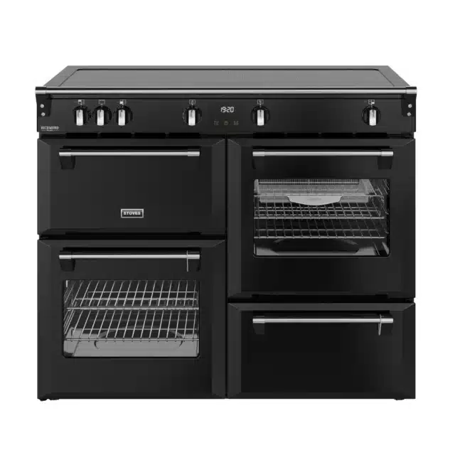 Stoves Richmond 110 Ei Deluxe 110 Cm Zoneless Inductiefornuis Zwart