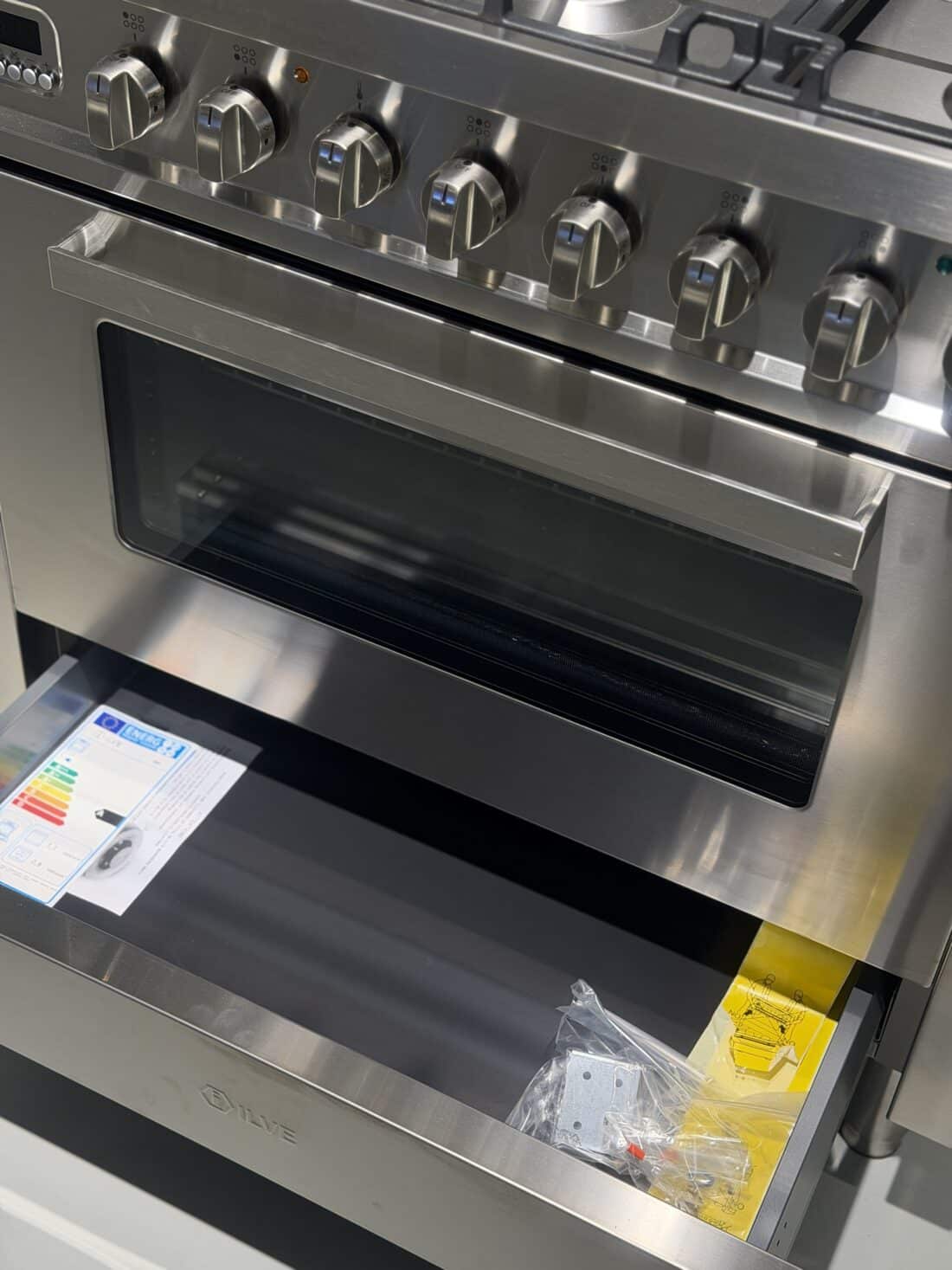 Showroom Deal 8211 Ilve Pro Line Gasfornuis 90cm Met Lade Showroom Deal 8211 Ilve Pro Line Gasfornuis 90cm Met Lade