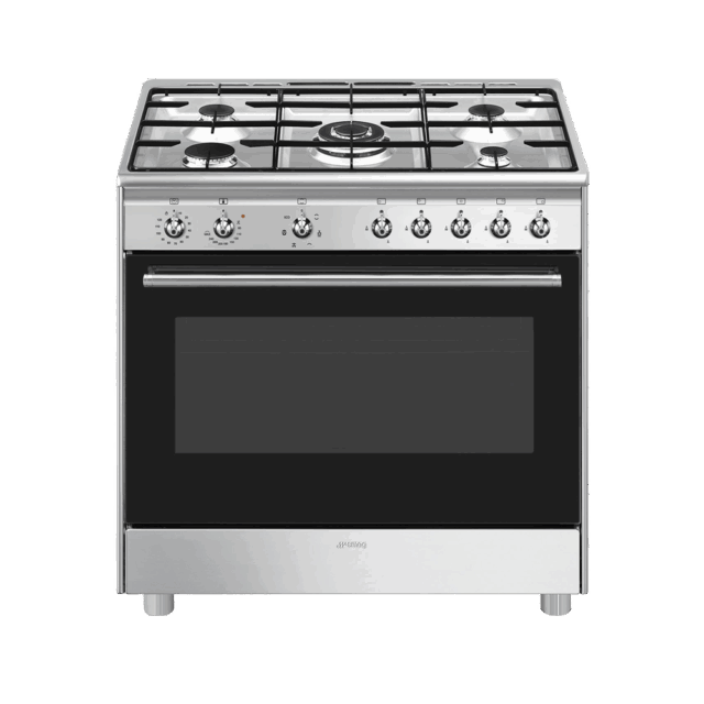 Smeg Classici Concerto 90cm Gasfornuis