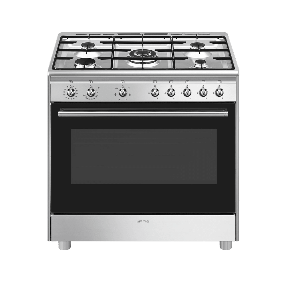 Smeg Classici Concerto 90cm Gasfornuis