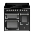 Steel Oxford inductiefornuis 100cm 3 ovens