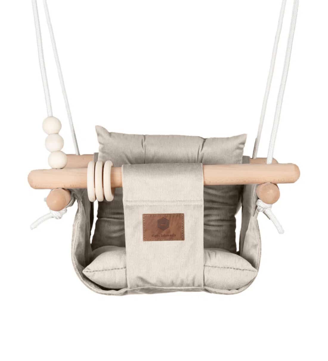 Schommel Romy Ribstof Beige