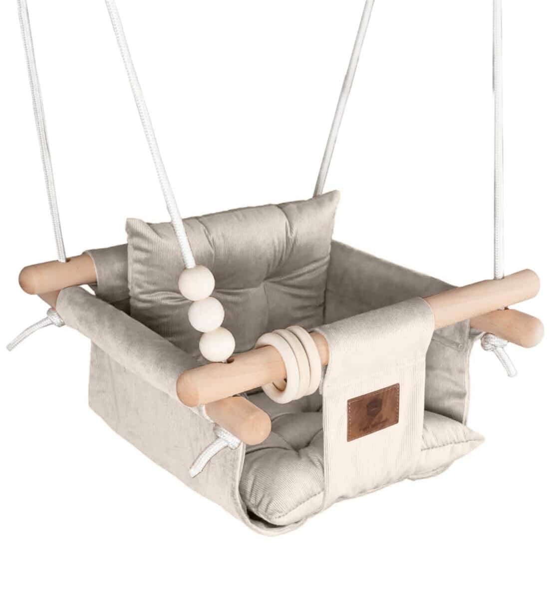 Schommel Romy Ribstof Beige