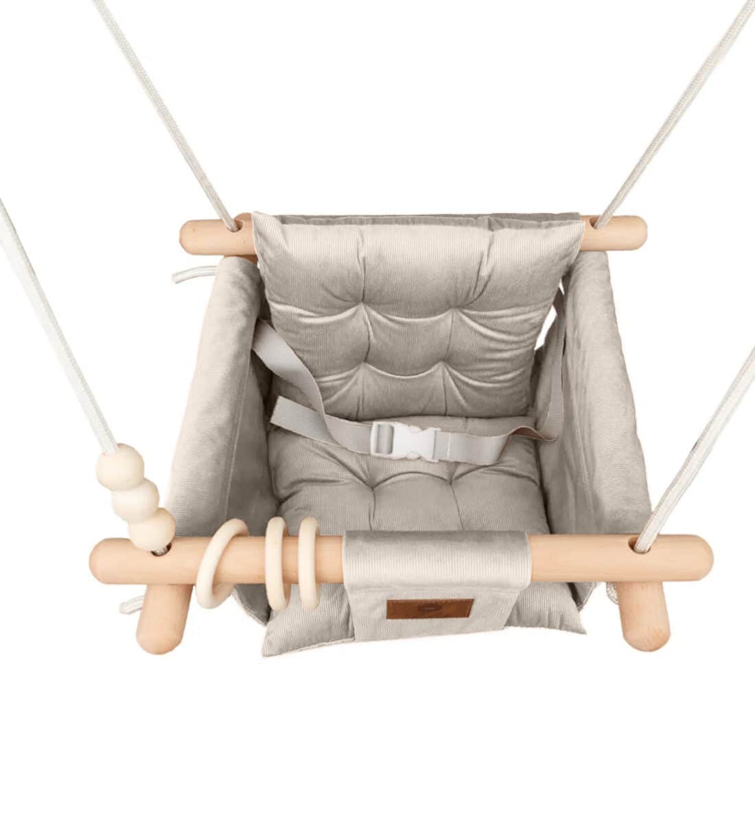 Schommel Romy Ribstof Beige