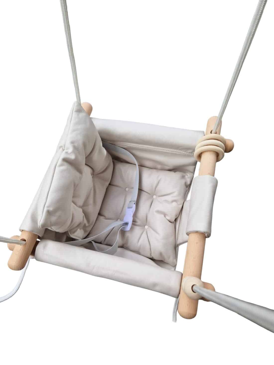 Babyschommel Off White Kussen Met Knoop