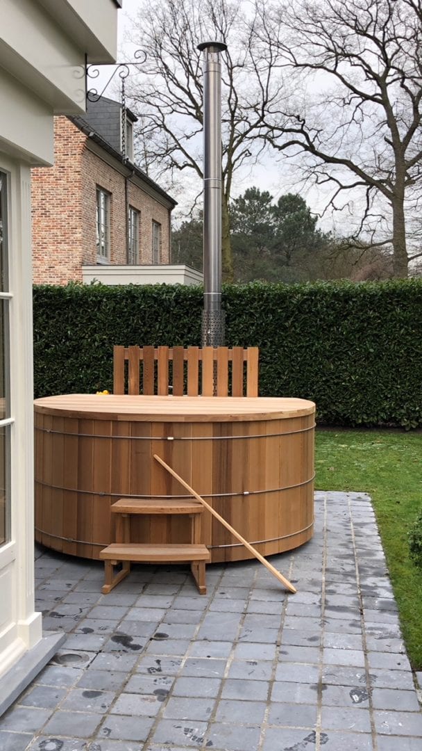 Storvatt Houten Hottub Redcedar 210 Compleet