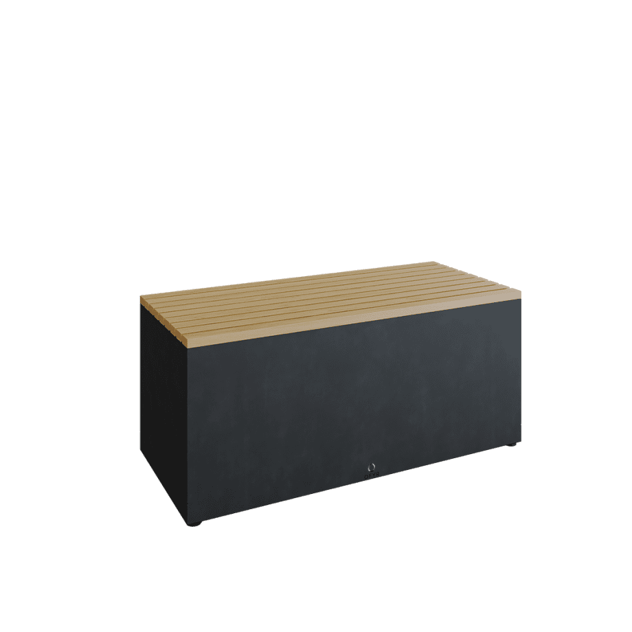 Ofyr Garden Bench Black