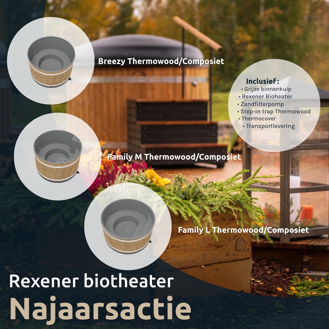 Najaarsactie Kirami Hottub Met Warmtepomp