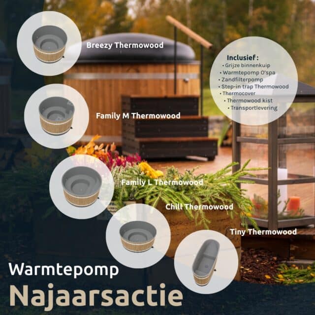 Najaarsactie Kirami Hottub Met Warmtepomp