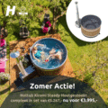 Zomer Actie Kirami Hottub Steady Houtgestookt