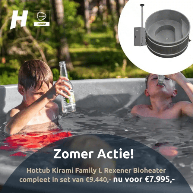 Zomer Actie Kirami Hottub Family L Rexener Bioheater