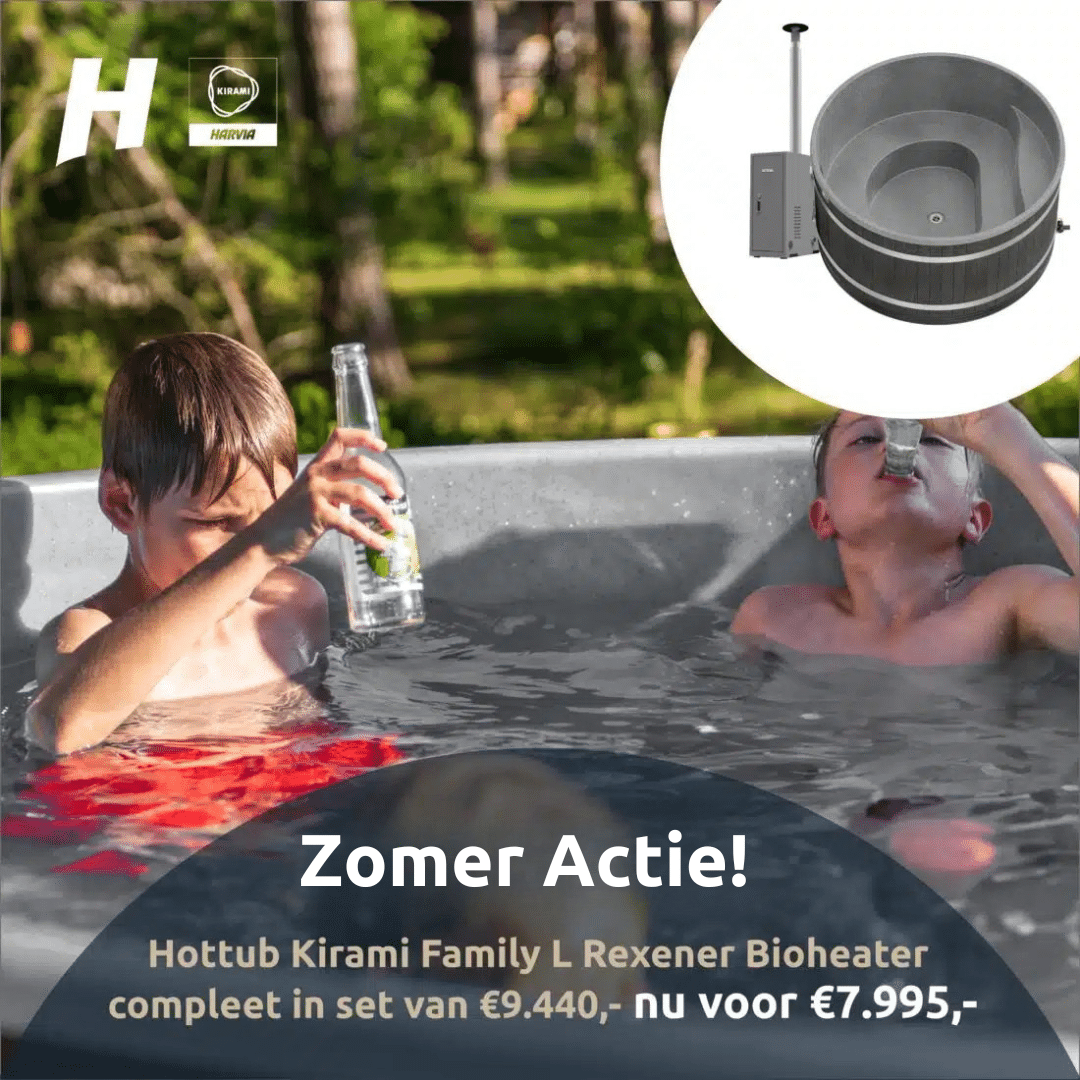 Zomer Actie Kirami Hottub Family L Rexener Bioheater