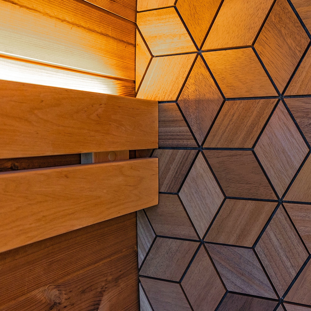 Nieuw Leil Blackline Quadrum Sauna