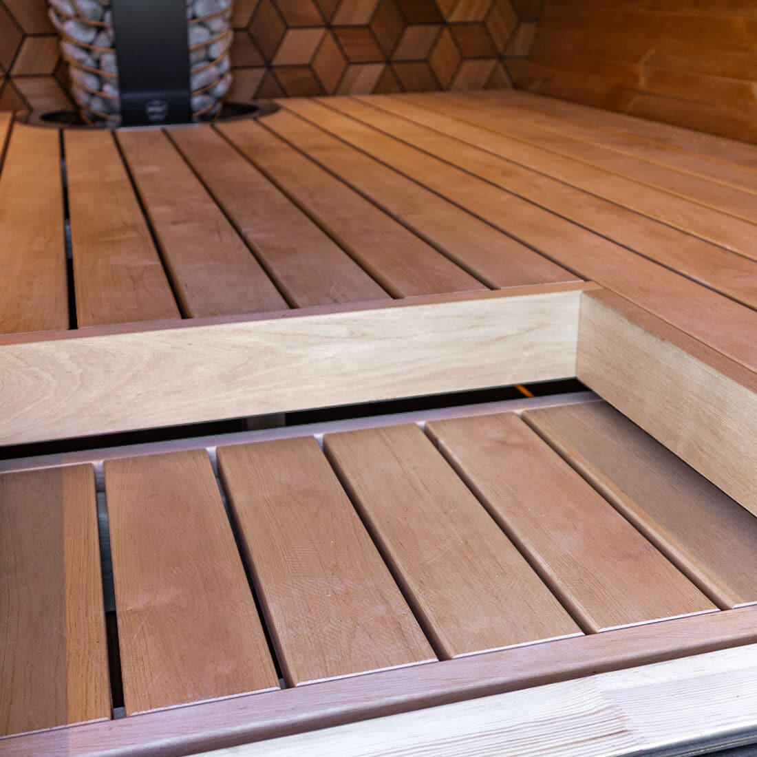 Nieuw Leil Blackline Quadrum Sauna