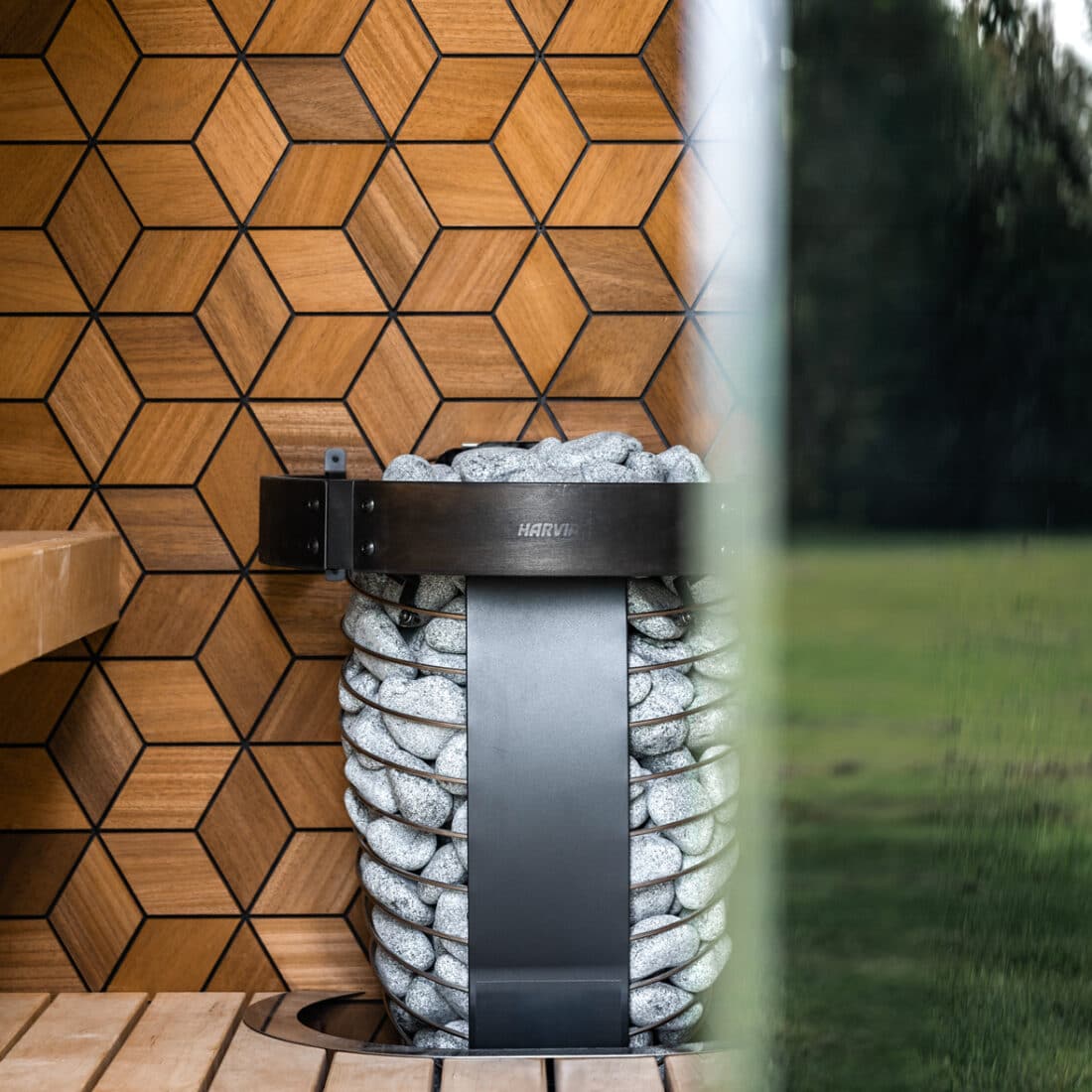 Nieuw Leil Blackline Quadrum Sauna