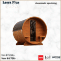 Lerra plus Barrel buitensauna Ø2.0 x 2.0