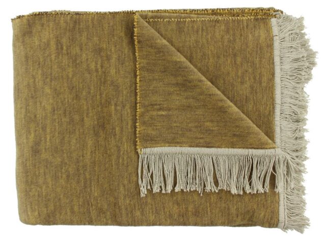 Plaid Paulos 150x200cm Dark Gold