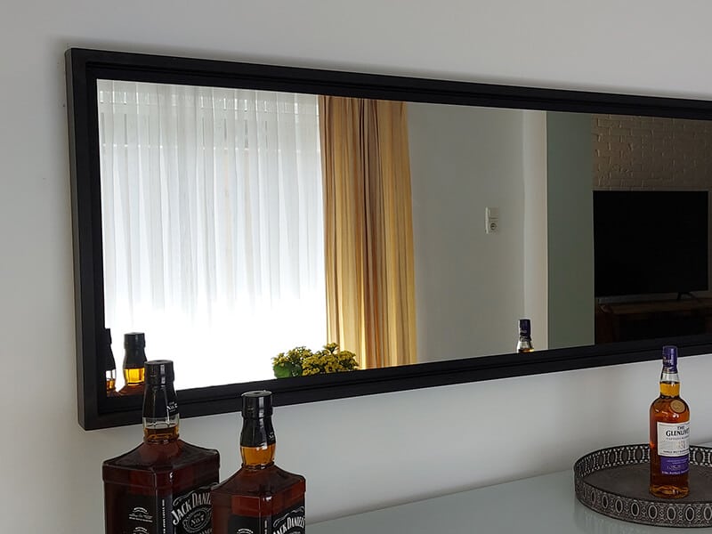 Mirror Rawic industrial edge design 6x2cm frame