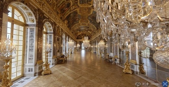 Versailles Motif Floor, na którym odbywały się liczne gale balowe Versailles Motif Floor, na którym odbywały się liczne gale balowe