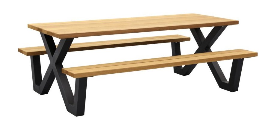Oak Picnic Garden Table