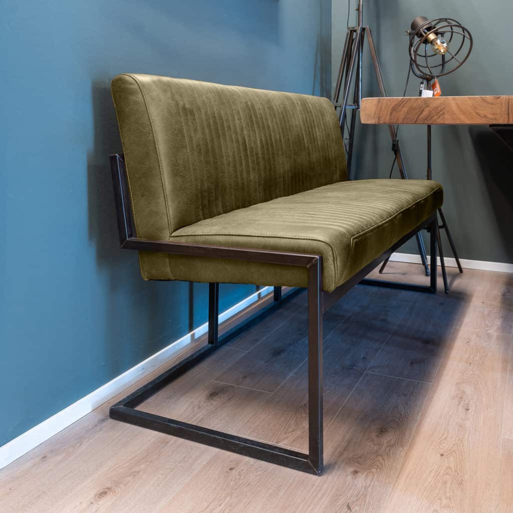 Marloes Dining room bench Green Side