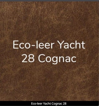 Eco leer Yacht 28 Cognac