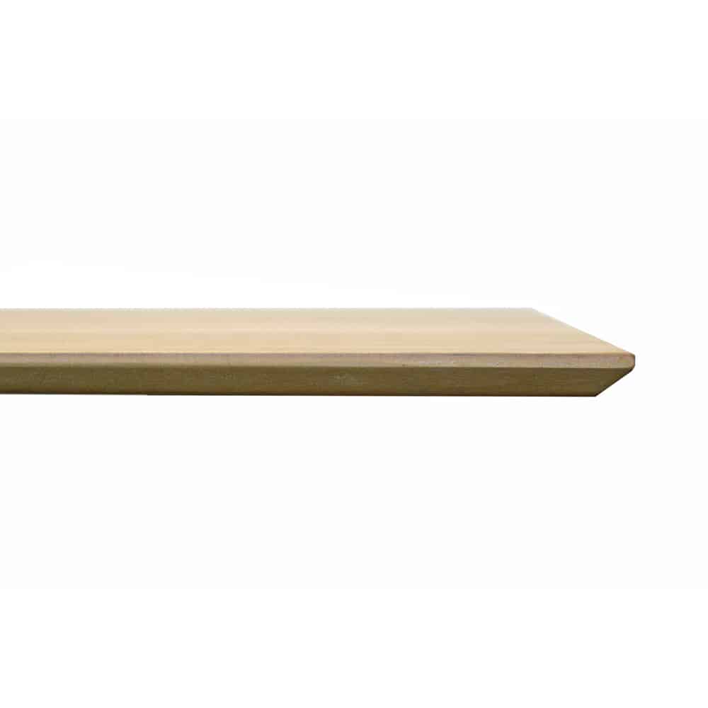 Rechte Eiken Eco Eettafel