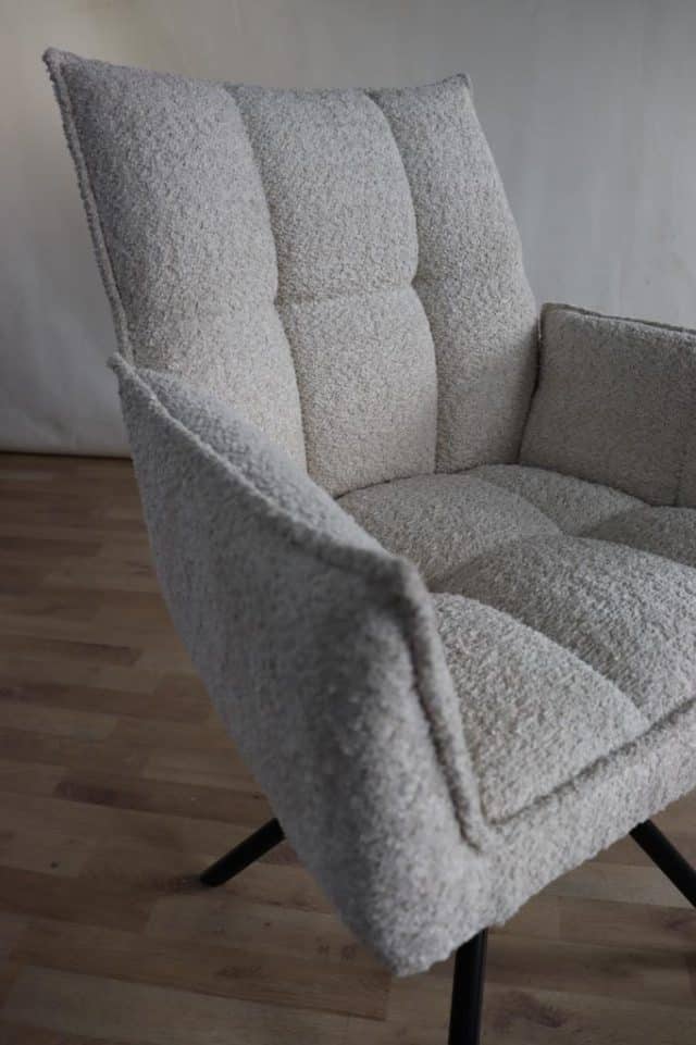 Lucas draaistoel Alpine Ivory