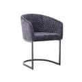 Dining chair-Bella-Fabric-Adore-Antracite-29