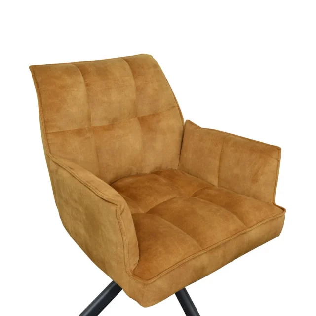 Lucas armchair Adore Dark Gold