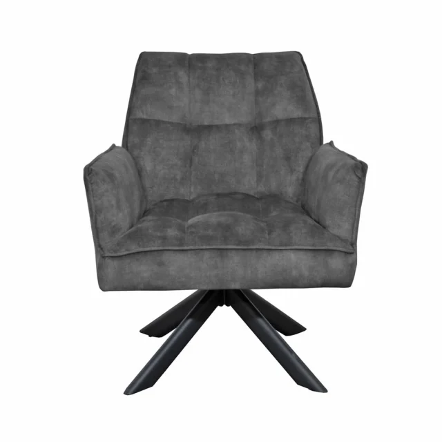 Lucas Fauteuil Adore Dark Grey
