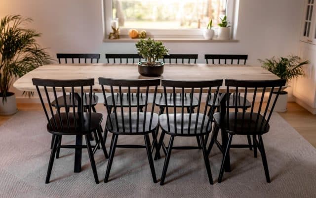 Torun Deens Ovale Eiken Tafel Incl X In A Vorm Onderstellen