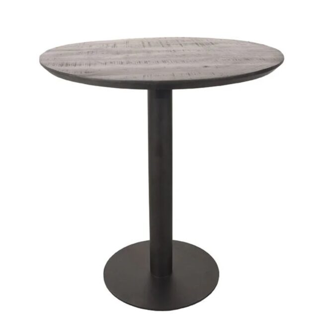 Restaurant table round Sloppy Edge 70 cm Mango